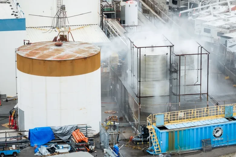 Source-feed image associated with $100M fund announced for OC tank hazmat evacuees