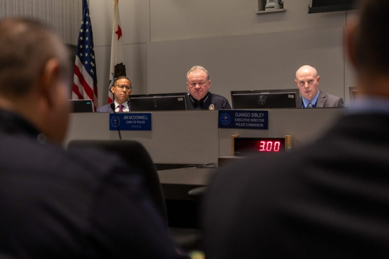 Source-feed image associated with What LAPD requires during stops — and where its gang unit fell short
