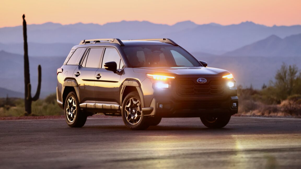 Source-feed image associated with 2026 Subaru Outback review: Great interior, refined drive, divisive looks