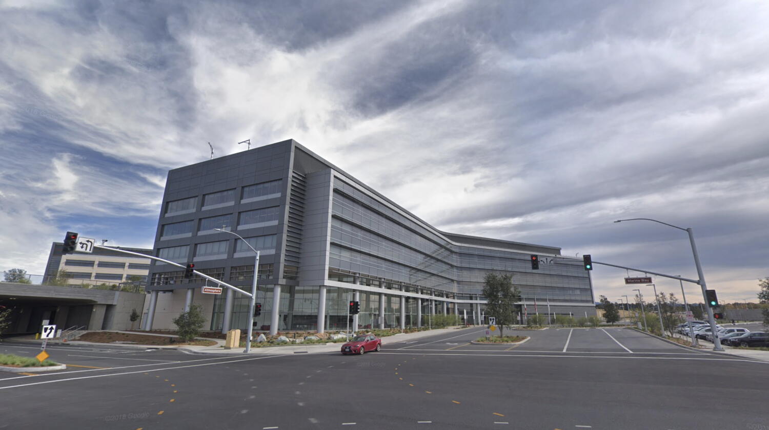 Source-feed image associated with Broadcom buys its Irvine office building