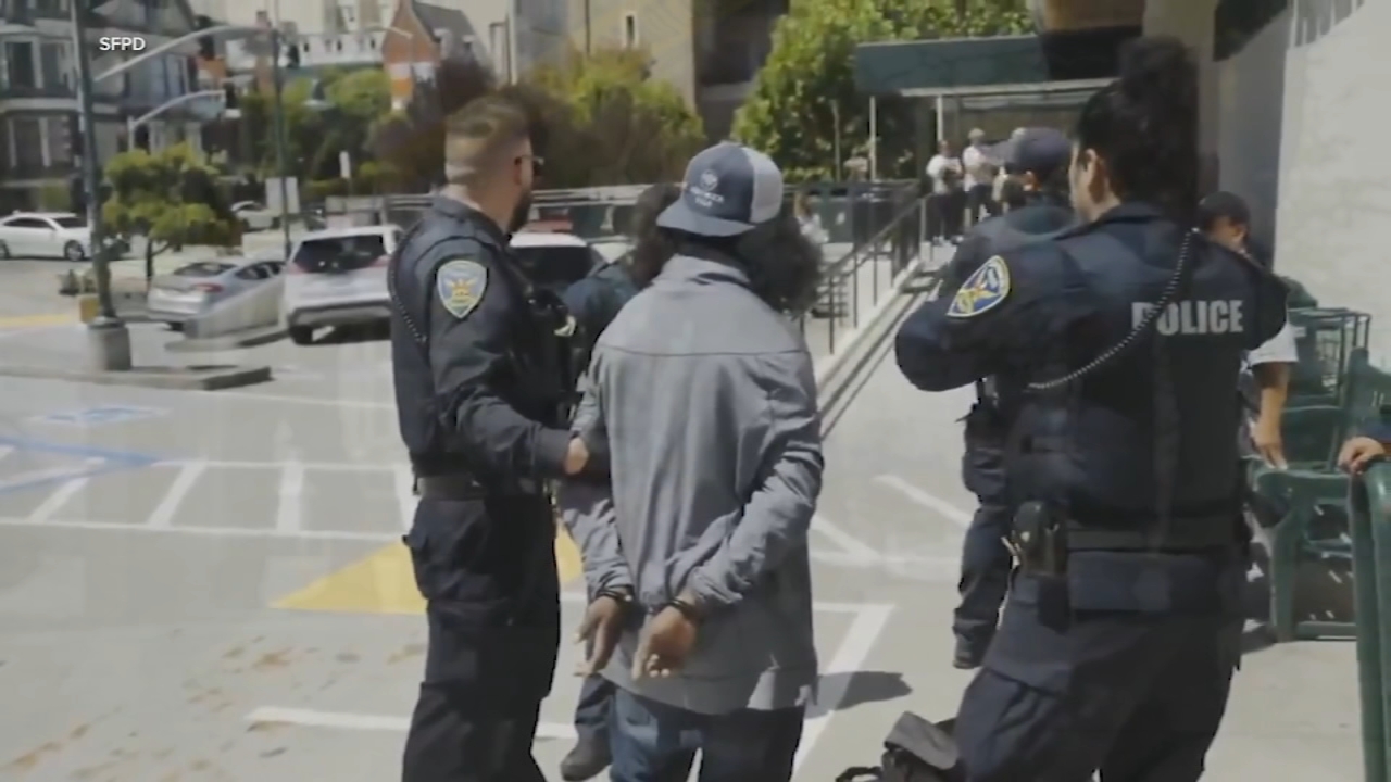 Source-feed image associated with San Francisco leaders tout increase in retail theft arrests: Here's a look at numbers