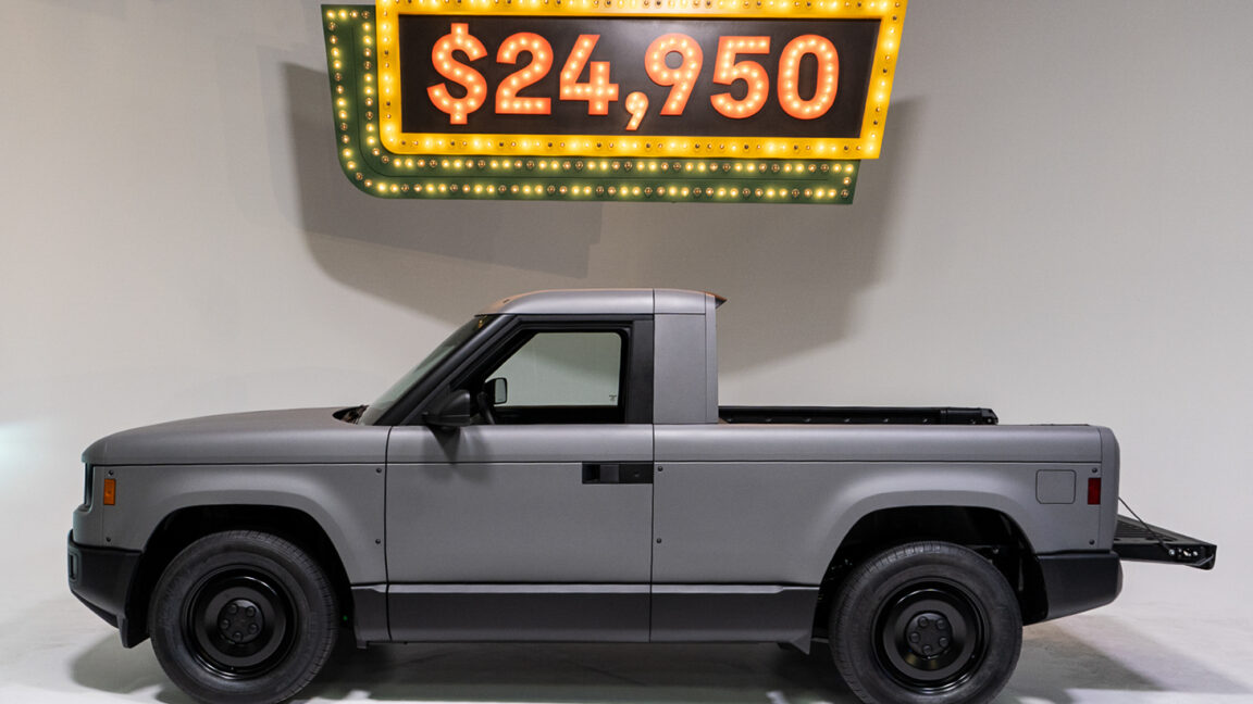Source-feed image associated with Underpromise, overdeliver? Hands-on with the $24,950 Slate auto.