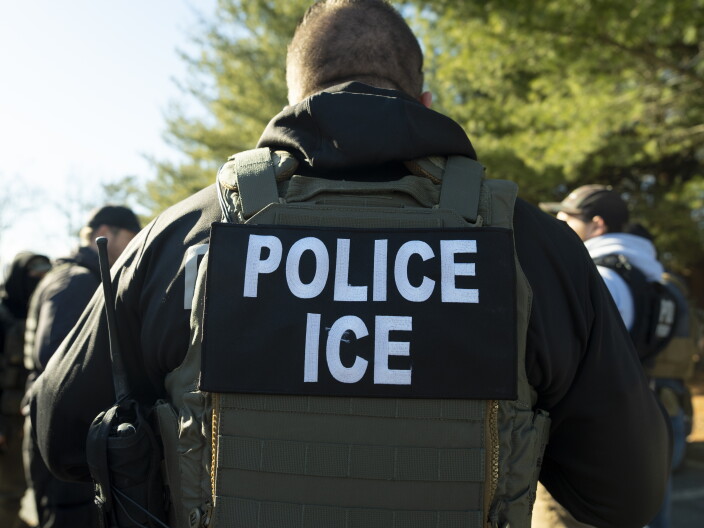 Source-feed image associated with Santa Ana bans city employees from moonlighting for ICE