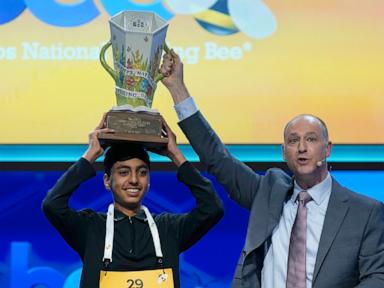 Source-feed image associated with Shrey Parikh bounces back, battles nerves and dominates spell-off to win the National Spelling Bee