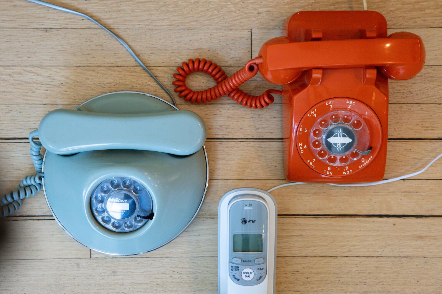 Source-feed image associated with Even in the heart of L.A., they still rely on old-fashioned landlines and don't want to lose them