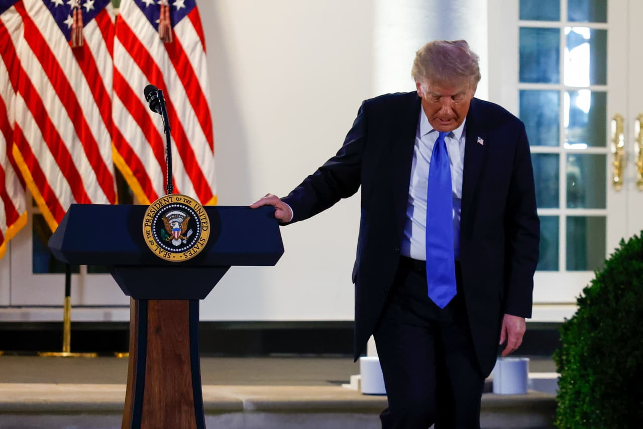 Source-feed image associated with Jobs and Iran add to Trump’s midterm headaches. Why that’s good for bonds and bad for energy stocks.