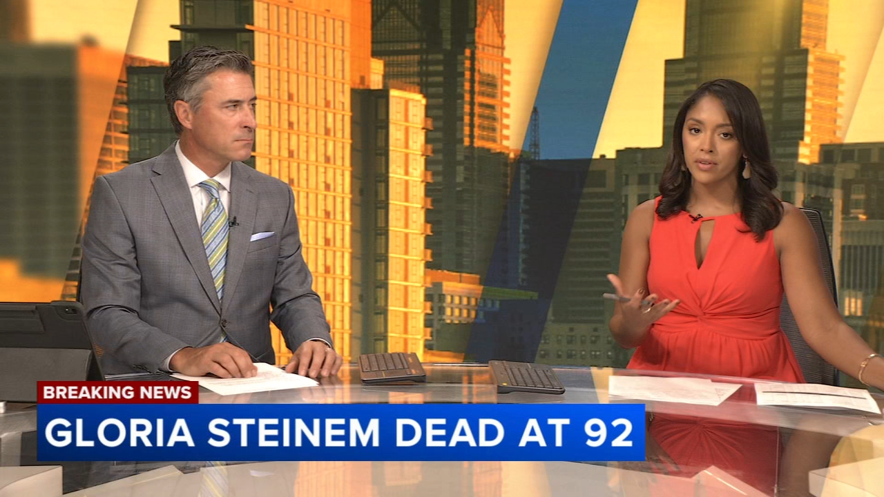 Source-feed image associated with Gloria Steinem, feminist icon and journalist, dies at 92