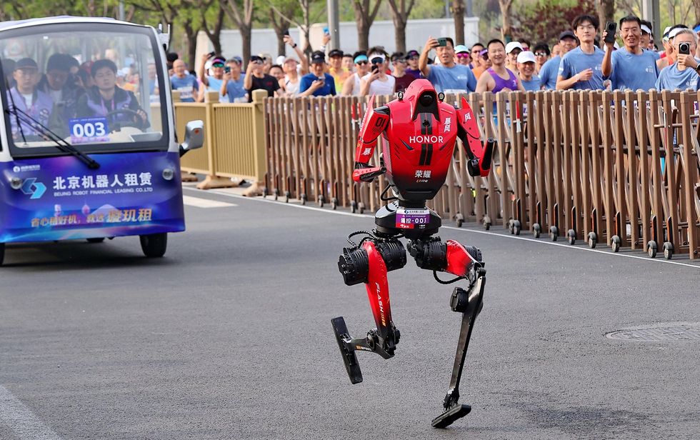 Source-feed image associated with The Secret to Marathon-Winning Humanoid Robots