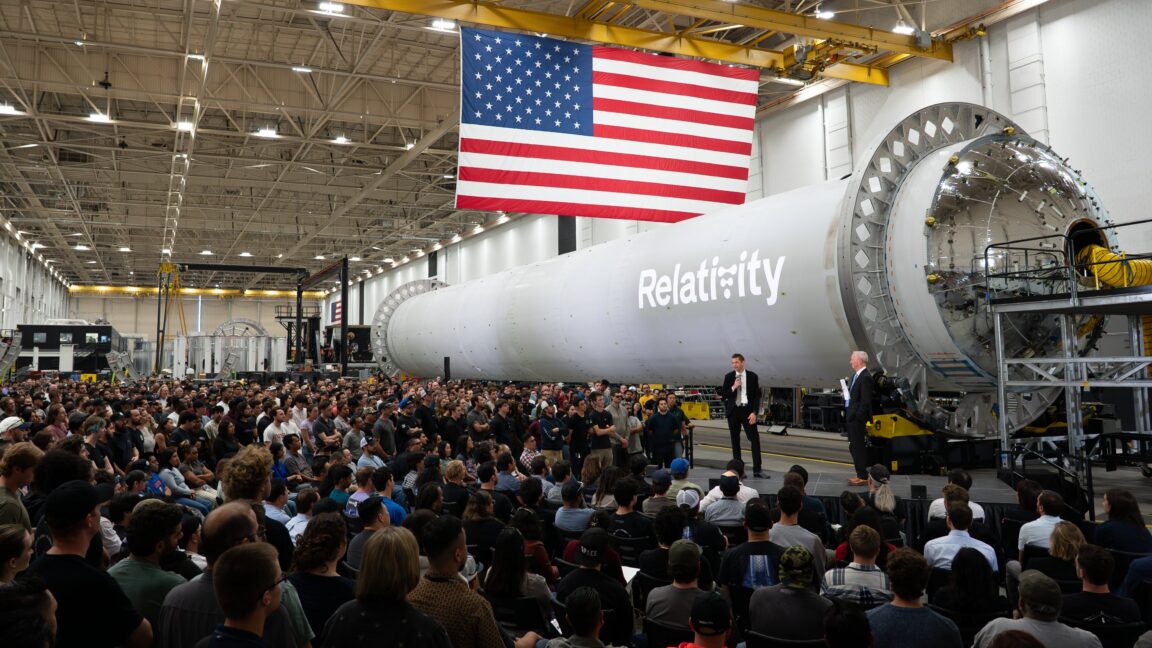 Source-feed image associated with Rocket Report: Rebuild begins at Blue Origin launch pad; Relativity targets Mars