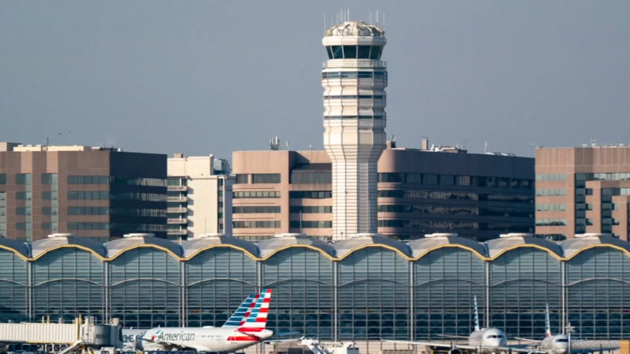 Source-feed image associated with Reports of unauthorized drone briefly pause flights operations at DC airport in highly restricted airspace