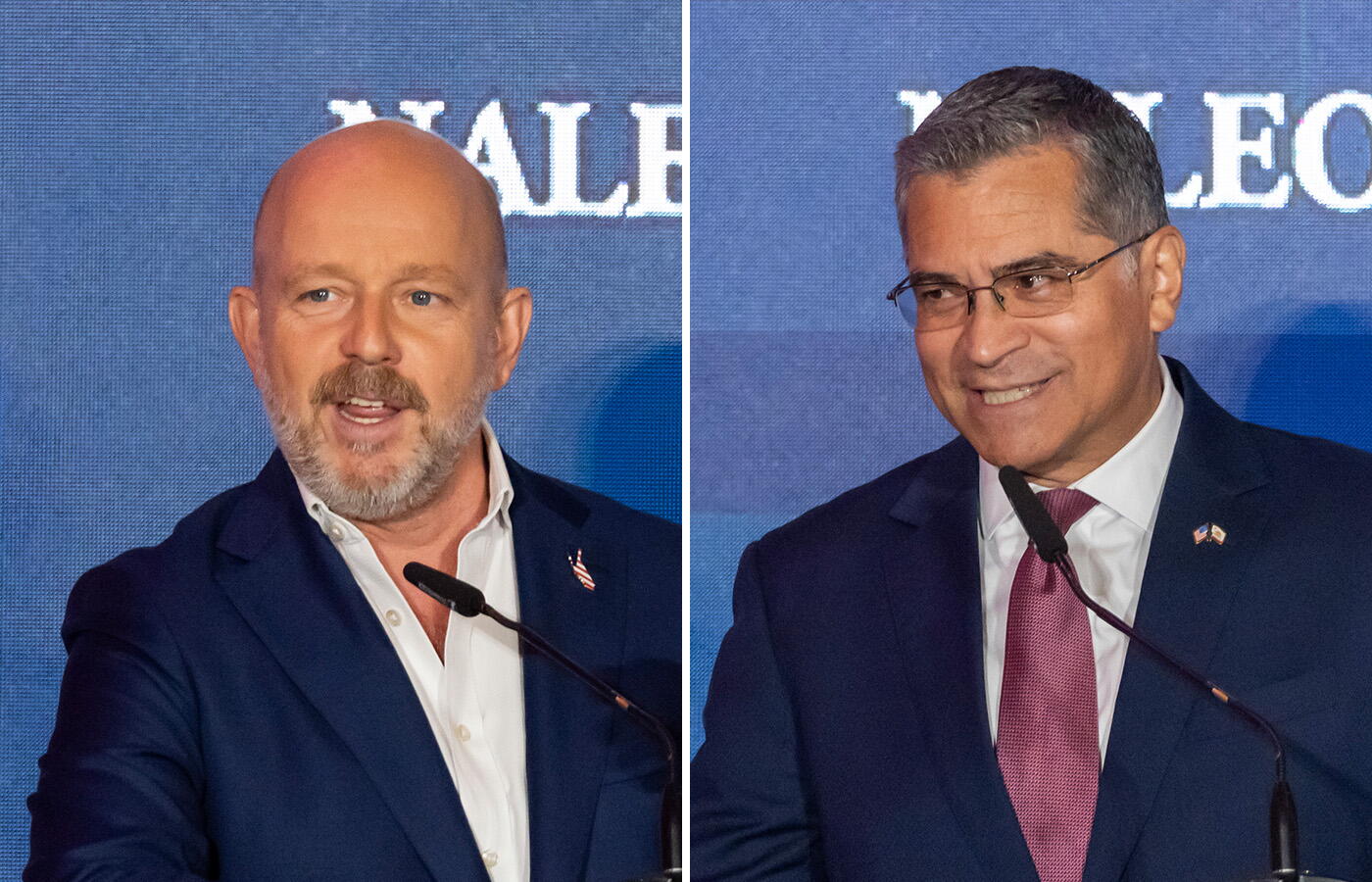 Image from linked report: High cost of living tops voter concerns, Becerra remains front-runner in governor's race, new poll shows