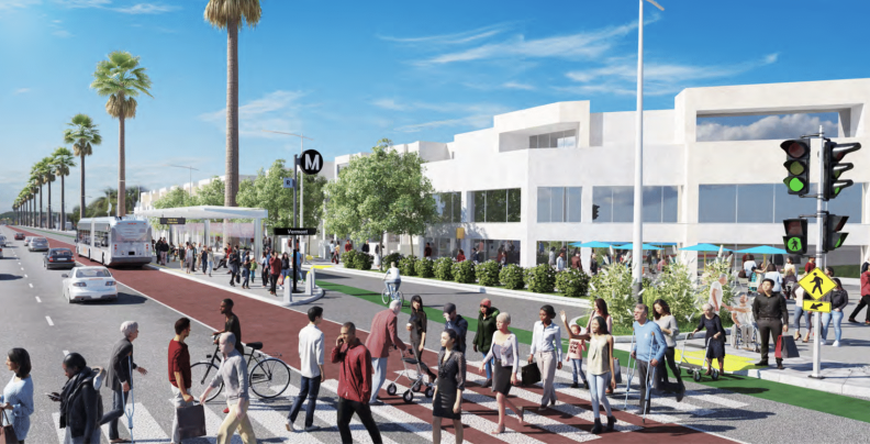 Source-feed image associated with Judge rules Vermont Avenue bus project will move ahead, for now, without bike lanes