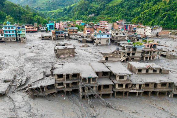 Source-feed image associated with Glacier Collapse, Avalanche Likely Fueled Deadly Nepal Flood