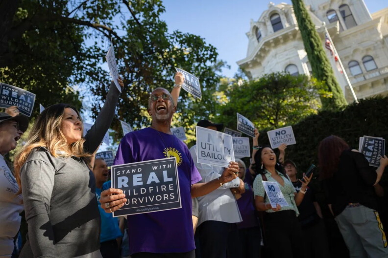 Source-feed image associated with California lawmakers strike wildfire deal that leaves out most of Newsom’s big demands