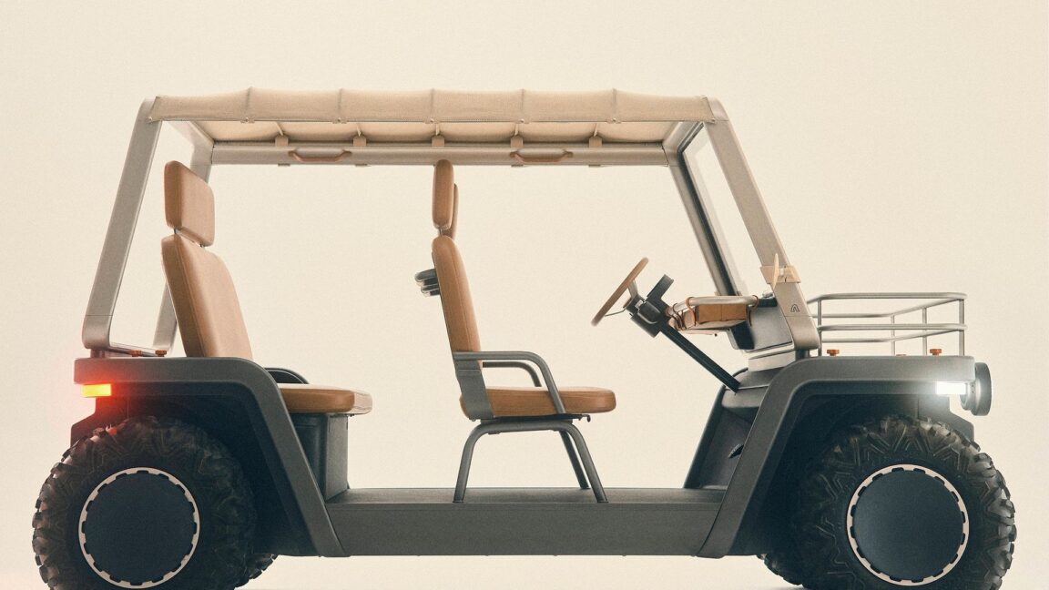 Source-feed image associated with Apple and Audi alumni have made a luxe EV based on the moon buggy