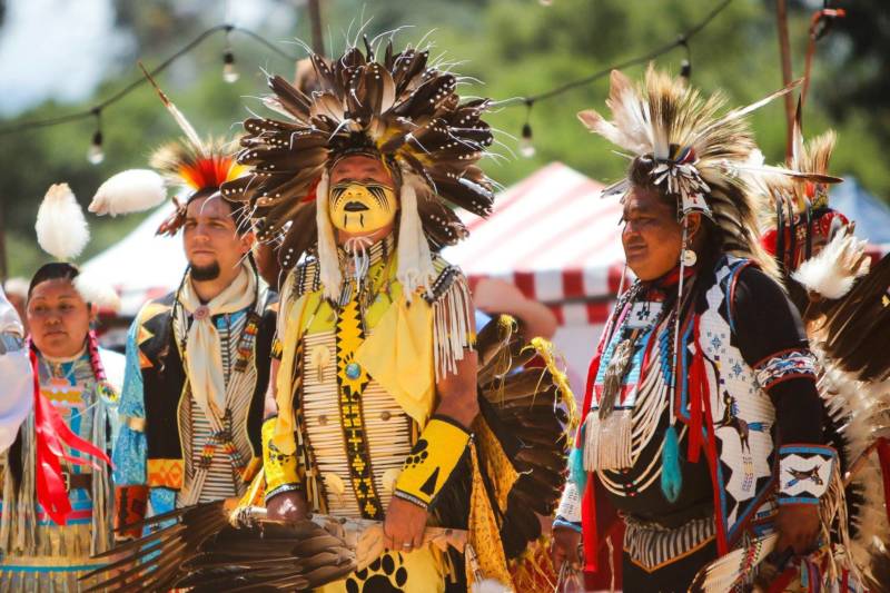 Source-feed image associated with Native Americans in Central California Ring in Powwow Season