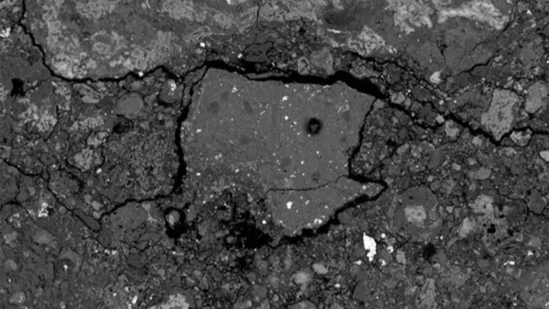 Source-feed image associated with The 2024 New Jersey meteorite contains amino acids