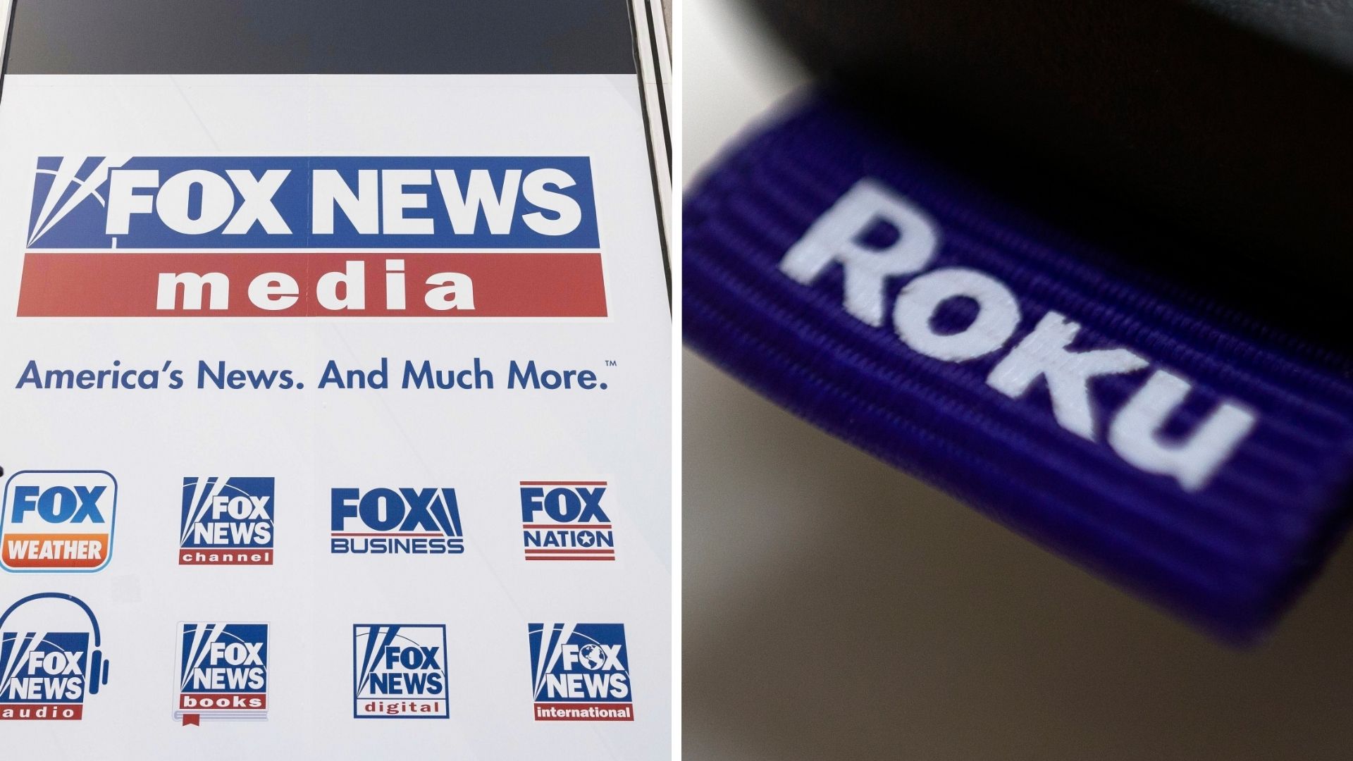Source-feed image associated with Fox buying streaming platform Roku in cash-and-stock deal worth about $22 billion