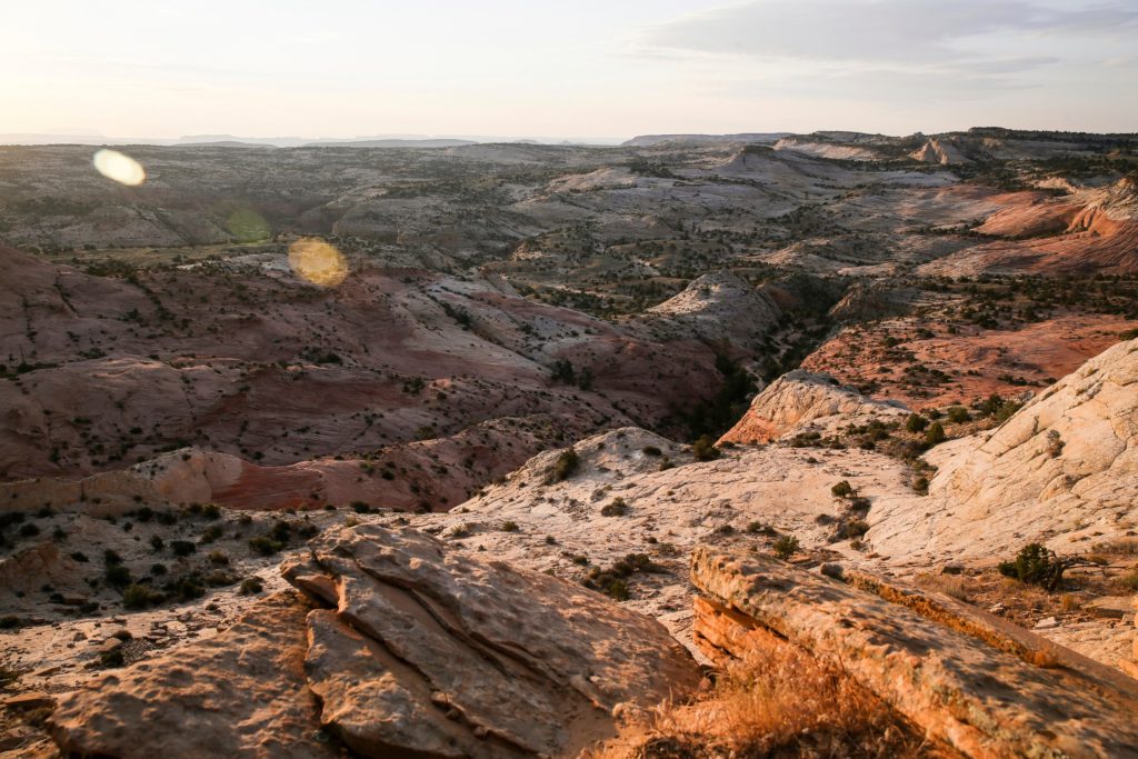 Source-feed image associated with Trump reduces the size of 2 national monuments in Utah as Republicans reshape land management