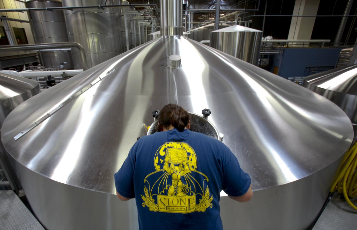 Source-feed image associated with Stone Brewing lays off employees as it moves production away from Southern California