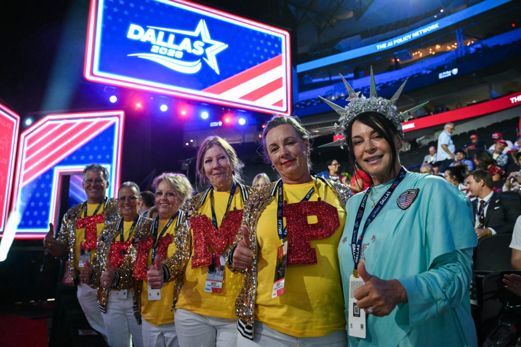 Source-feed image associated with Live fact check: Night 1 of the Republican Midterm Convention