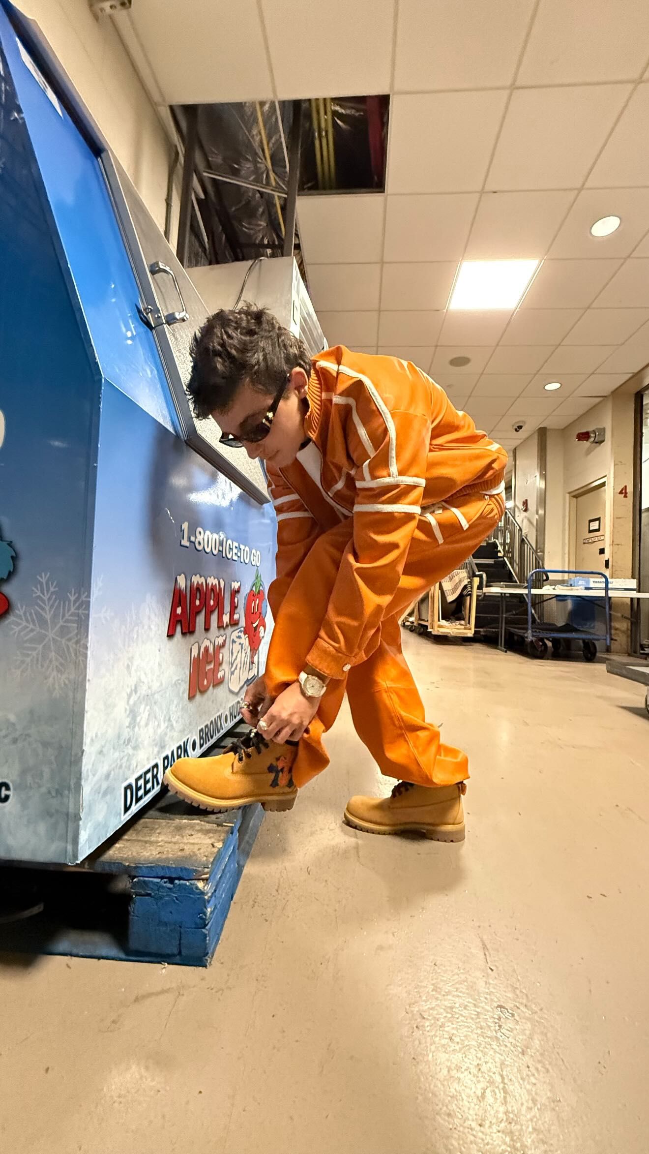 Source-feed image associated with “Timothée Is Like a Muse”: How Chrome Hearts and Timothée Chalamet Collaborate On His Courtside Knicks ’Fits