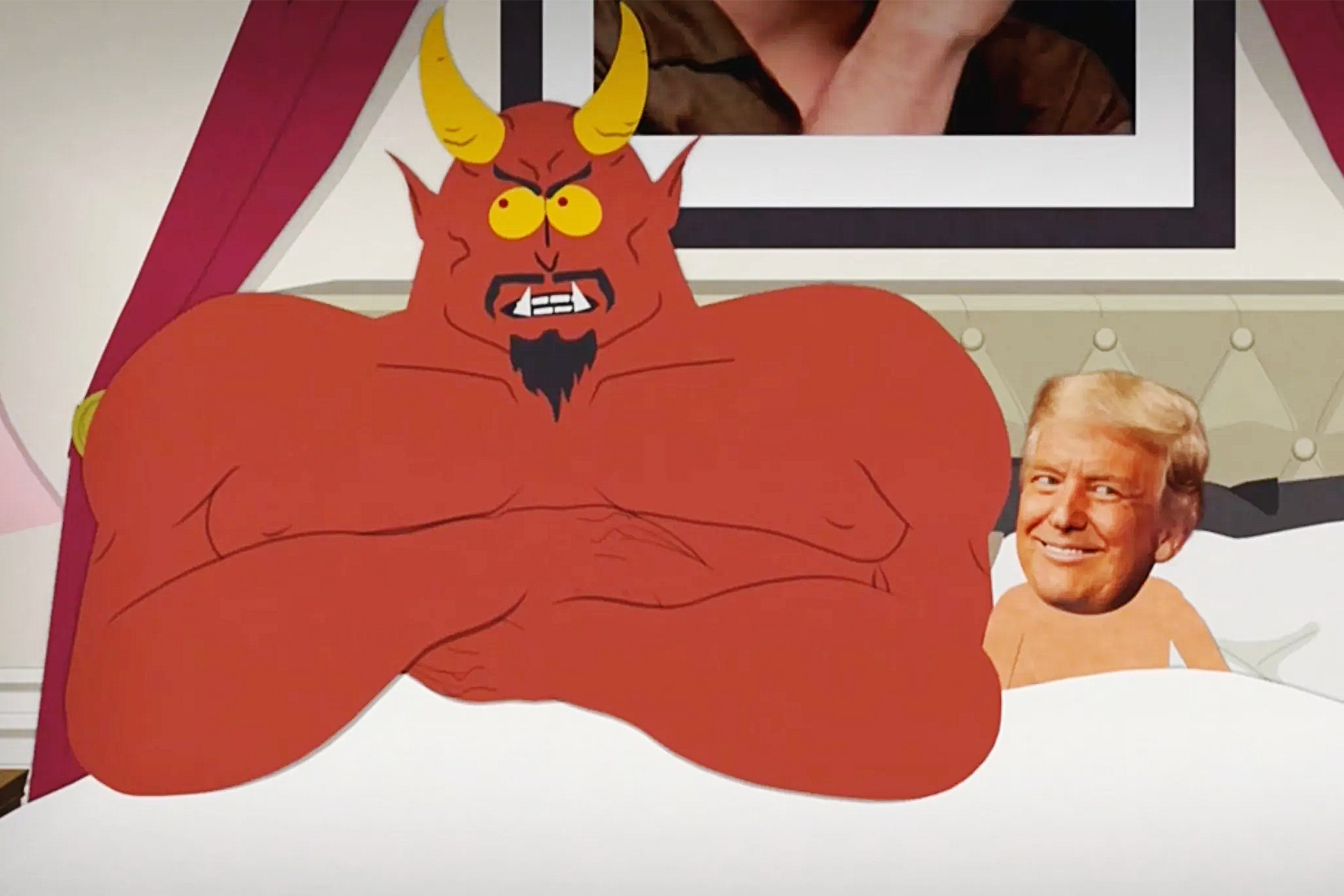 Source-feed image associated with ‘South Park’ Creator Trey Parker Says ‘We Have a President Who Thinks His Job Is to Be the Joker’