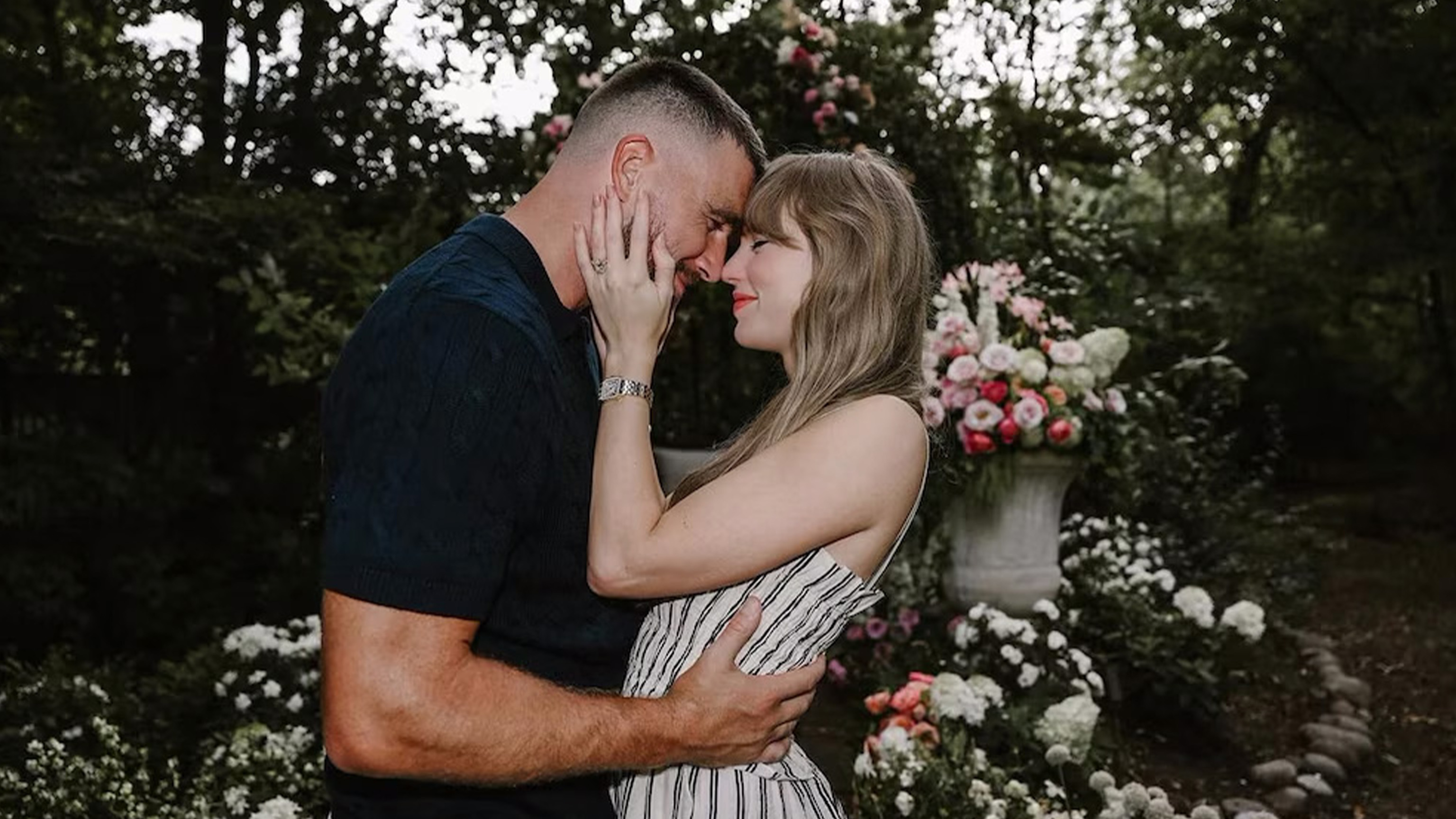 Source-feed image associated with 2-day Taylor Swift, Travis Kelce wedding planned at MSG with 1,000 guests expected: ABC sources say