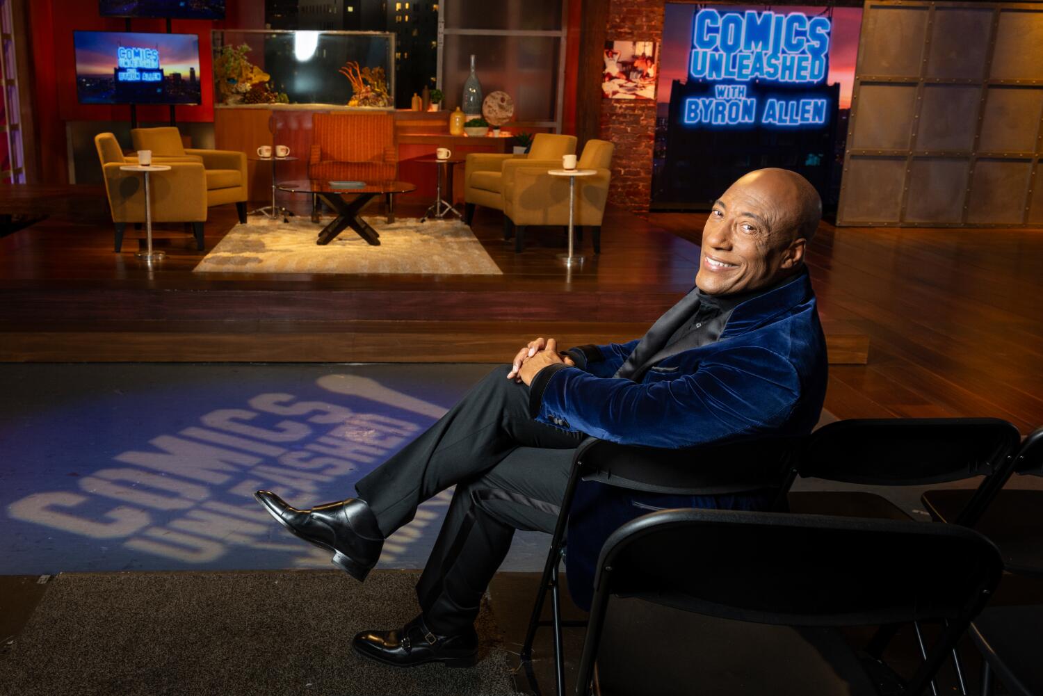 Source-feed image associated with 'I didn't want to work for anybody': Inside Byron Allen's journey from comic to media mogul