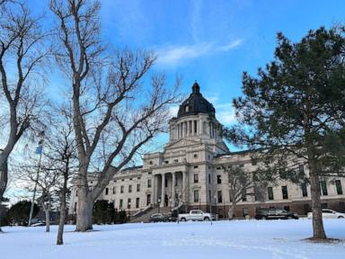 Source-feed image associated with South Dakota incumbent Republican lawmaker facing felony election fraud counts