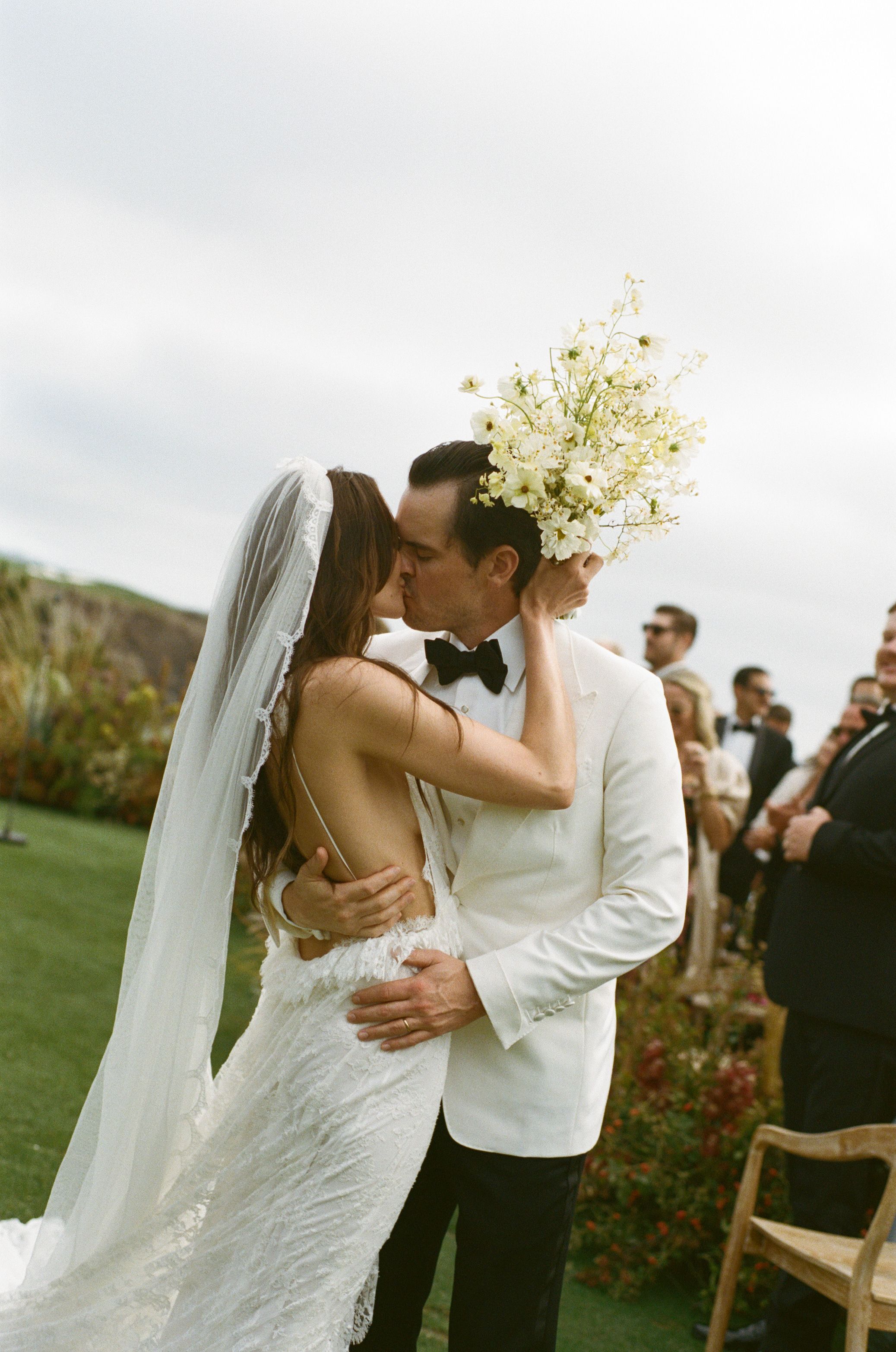 Source-feed image associated with The Bride Wore Custom Chloé and Her Grandmother’s Yellow Diamond Earrings for Her Coastal California Wedding
