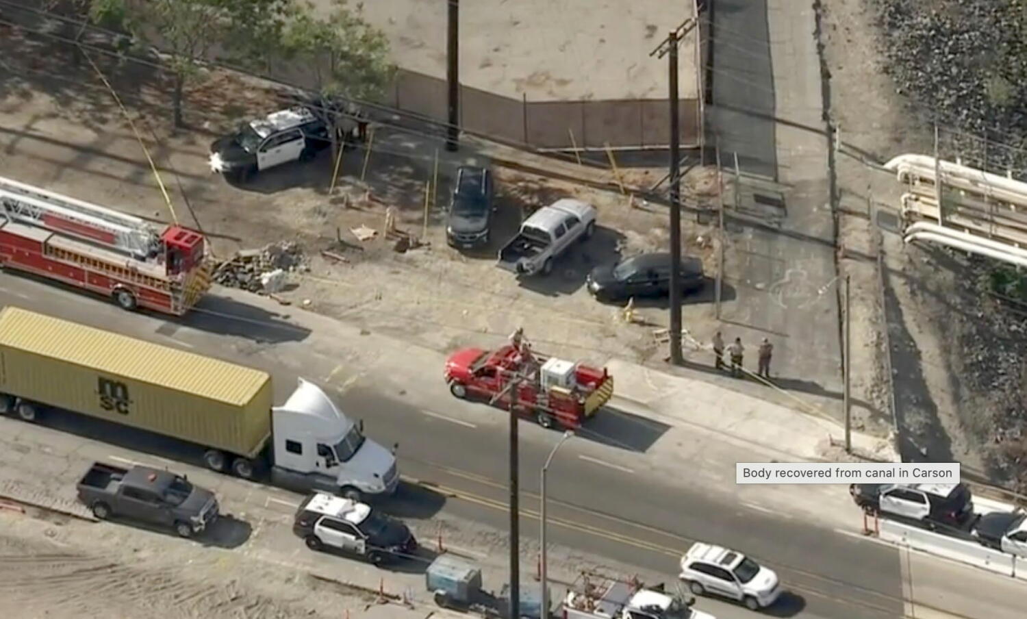 Source-feed image associated with 2 bodies in 2 days: Investigations underway after bodies found near Dominguez Channel