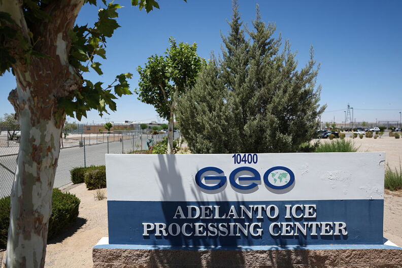Source-feed image associated with Ninth Circuit rejects Trump admin efforts to stay order to immediately improve Adelanto conditions