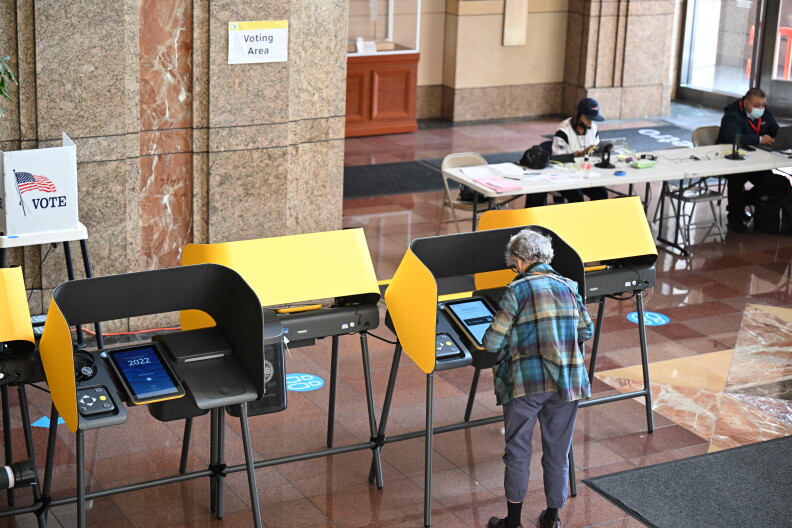 Source-feed image associated with LA and Orange counties certify primary election results