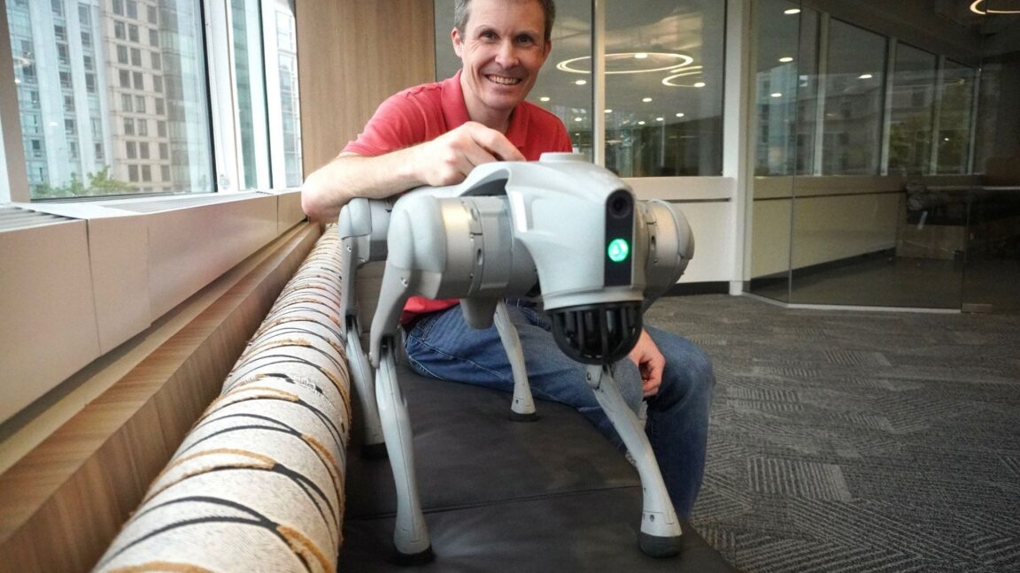 Source-feed image associated with I spent $4,000 on a robot dog from China