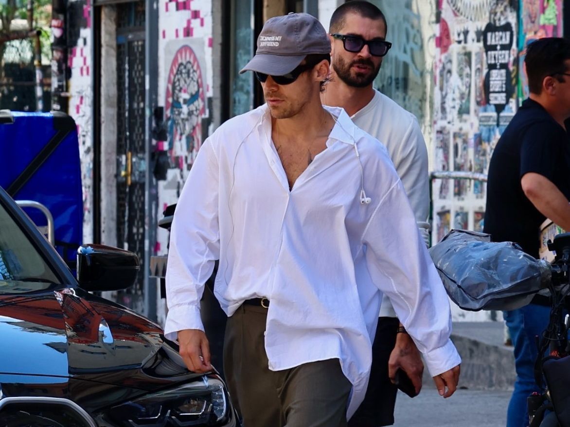 Source-feed image associated with Harry Styles and Zoë Kravitz Do Fall Boyfriend-Summer Girlfriend Style