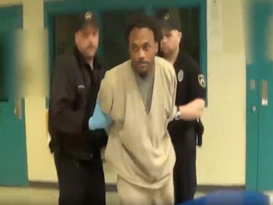 Source-feed image associated with Newly released video shows Connecticut prison officers striking inmate before he died