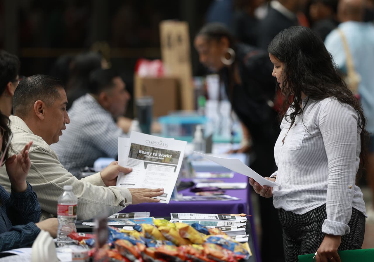 Source-feed image associated with The size of the American workforce has fallen by over 1 million people in the past year. Here’s what’s going on.