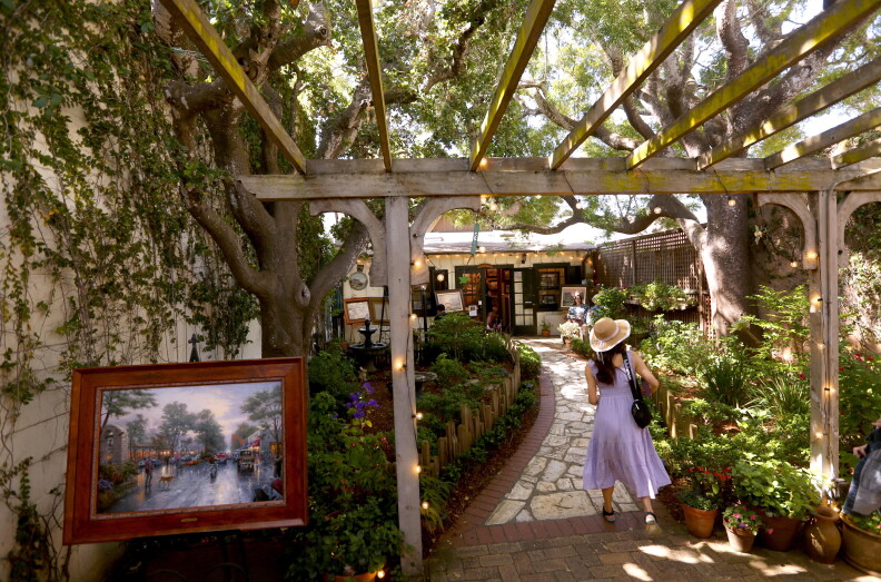 Source-feed image associated with Architectural Digest named Carmel-by-the-Sea CA’s prettiest town. Not everyone agrees