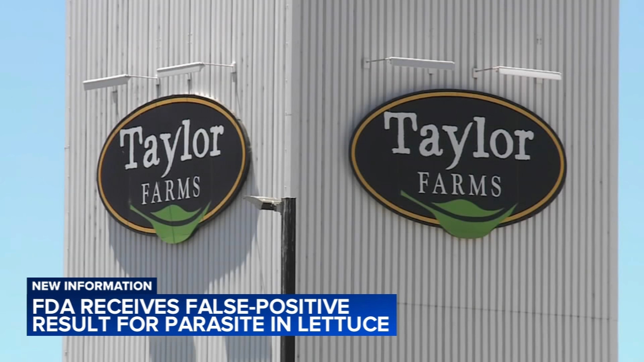 Source-feed image associated with FDA receives false-positive result for parasite in lettuce amid cyclosporiasis outbreak