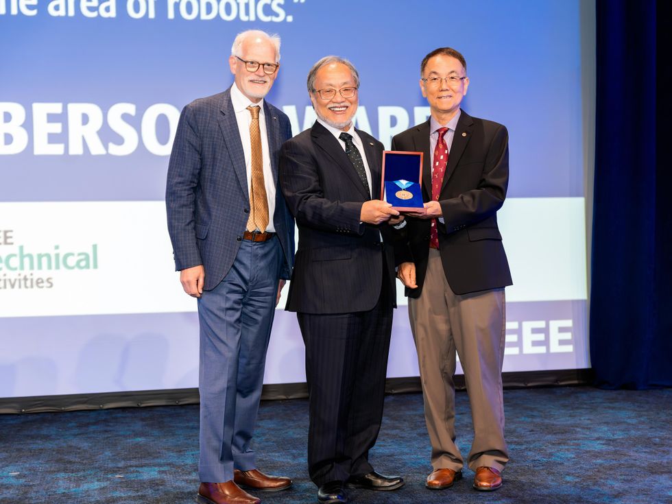 Source-feed image associated with IEEE Honors Robotics Pioneer Toshio Fukuda