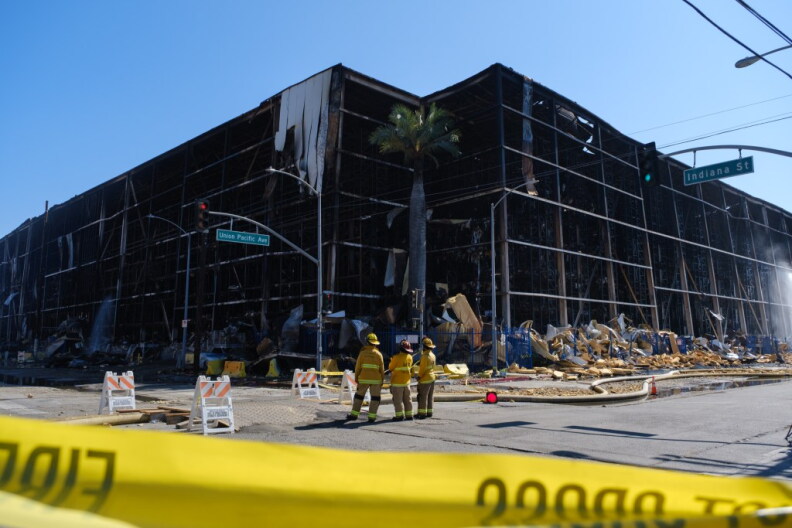 Source-feed image associated with Final cleanup of Boyle Heights warehouse is complete, Lineage says. What's next