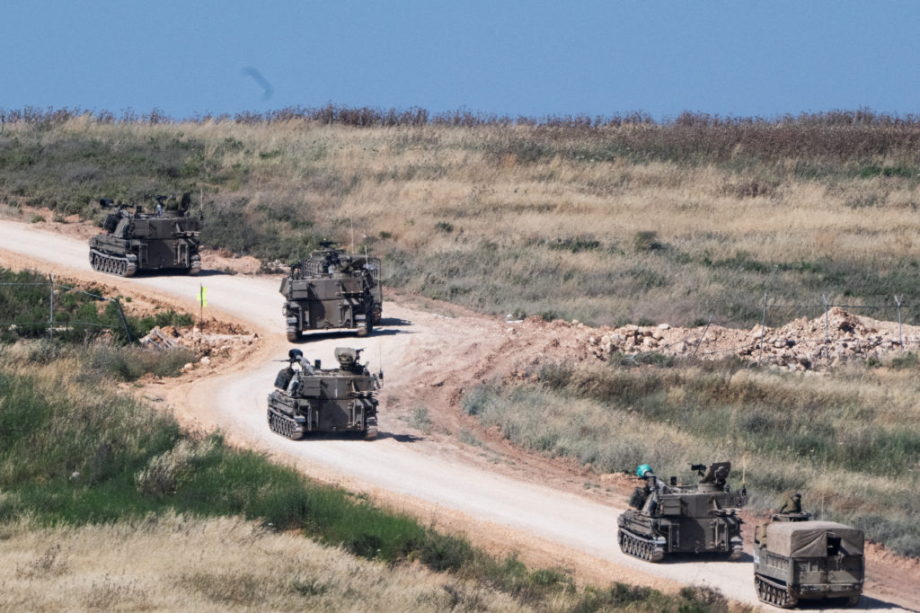 Source-feed image associated with Israeli military tells residents across southern Lebanon to leave as it fights Hezbollah