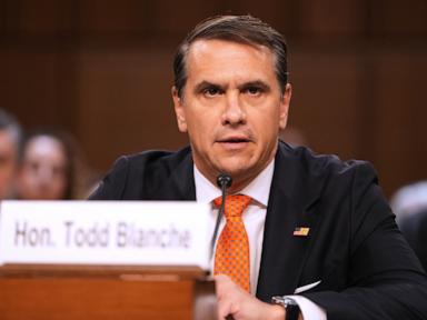 Source-feed image associated with The Latest: Todd Blanche faces US Senate for DOJ confirmation hearing