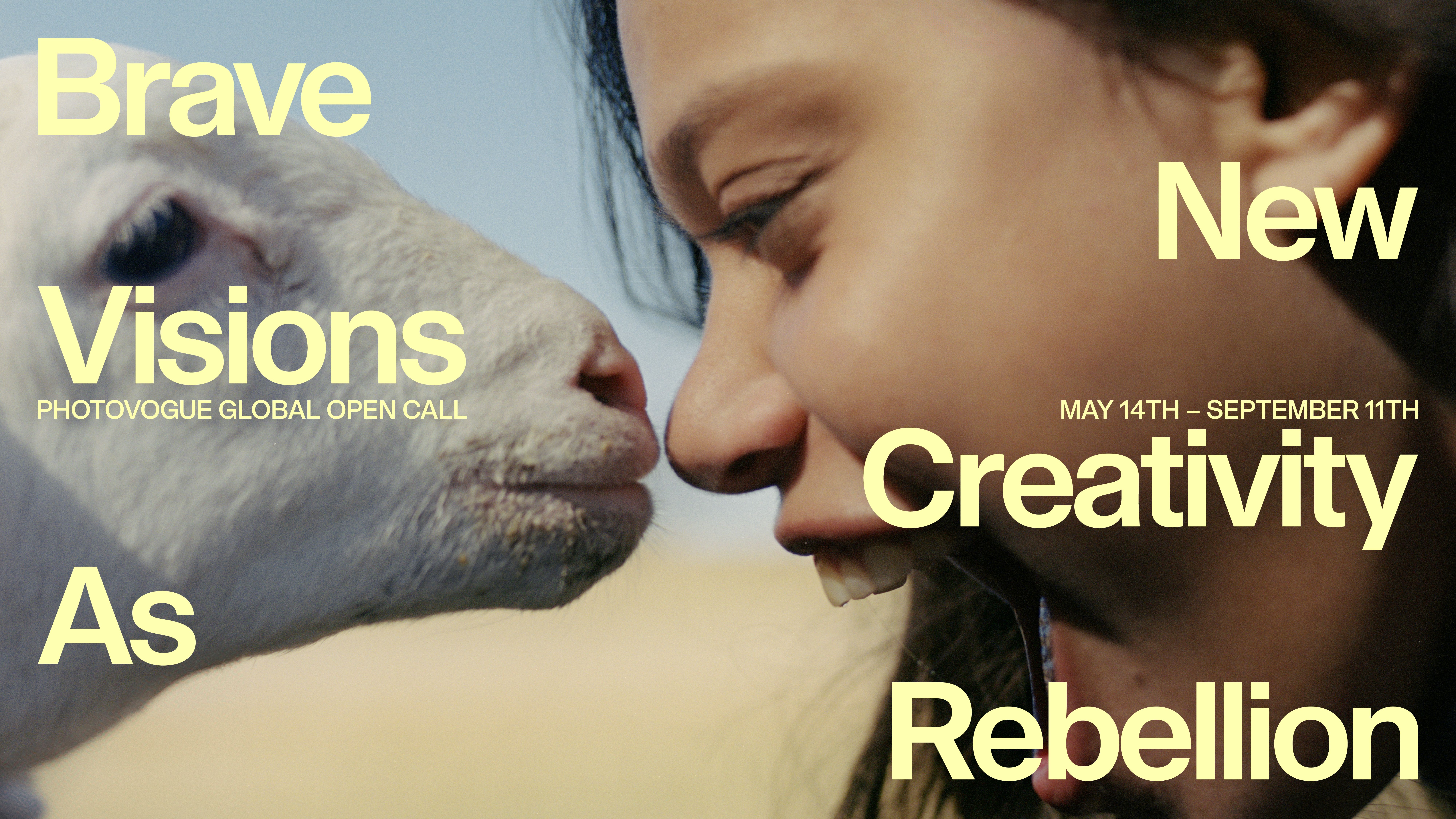 Source-feed image associated with Brave New Visions: Creativity as Rebellion. A Global Open Call by PhotoVogue