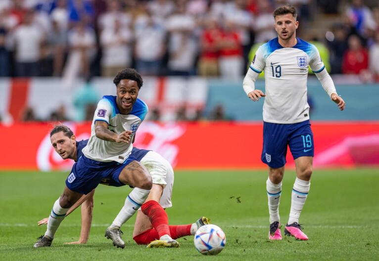 Source-feed image associated with The last time England won the World Cup was 1966. But this fan holds on to hope