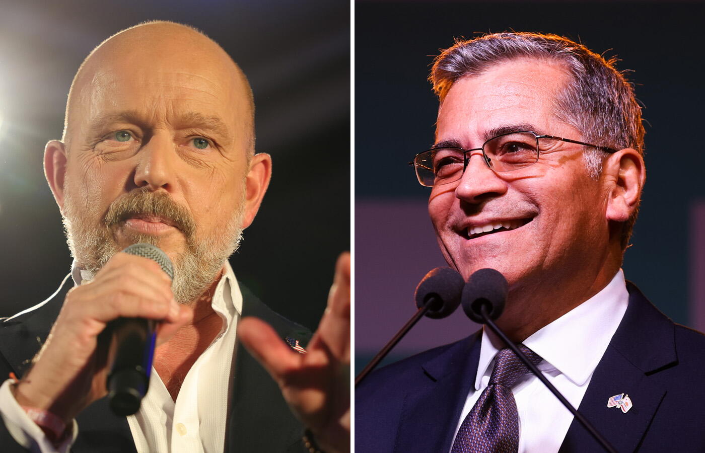 Source-feed image associated with Becerra, Hilton to debate in governor's race days before voters receive mail-in ballots