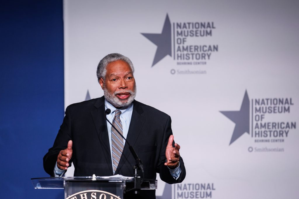 Source-feed image associated with Lonnie Bunch on his legacy and protecting the Smithsonian from political pressure