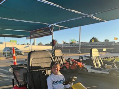 Source-feed image associated with 10-year-old boy doesn't remember dramatic rescue by lifeguard from pounding California surf