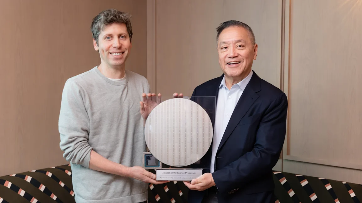 Source-feed image associated with OpenAI and Broadcom announce chip designed for LLM inference at scale